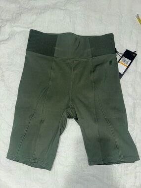 Fila Olive Green Bike Shorts
